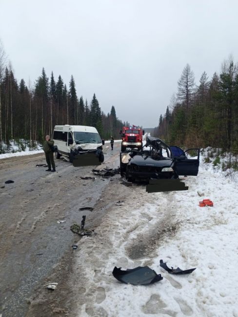 На дороге Сыктывкар - Ухта в ДТП погибли два человека